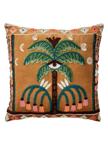 Butlers Kissen BOHEMIAN Palme in Braun