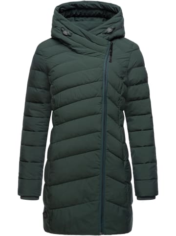 ragwear Wintermantel Teela in Dark Green