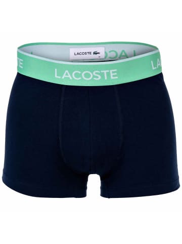 Lacoste Boxershort 3er Pack in Schwarz/Blau/Türkis