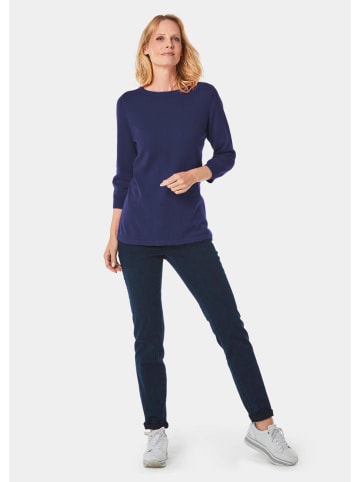 GOLDNER Pullover in tintenblau