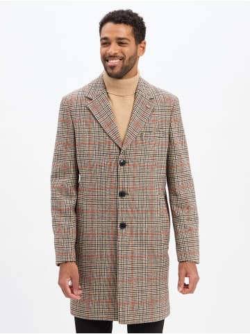 Finshley & Harding London Mantel in braun orange - 0001