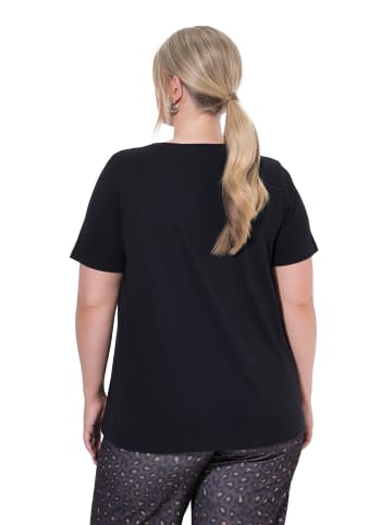 MIAMODA Shirt in schwarz