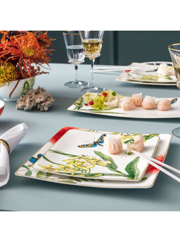 Villeroy & Boch 6er Set Speiseteller Amazonia 27 x 27 cm bunt in bunt