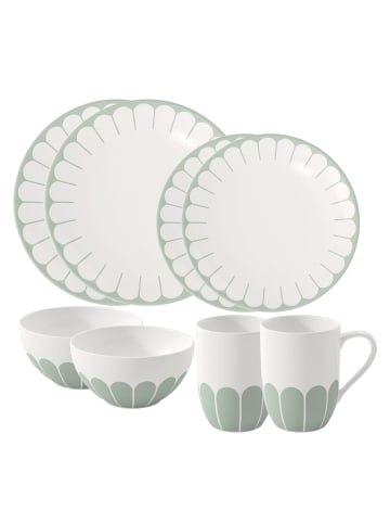 Villeroy & Boch Starter-Set 8tlg. Fleur vert in grün