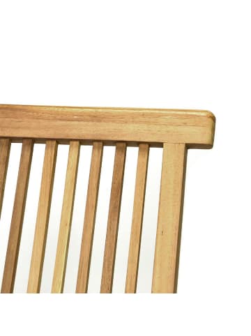 VCM  2er Gartenstuhl Hochlehner Klappstuhl Holz Teak in Braun