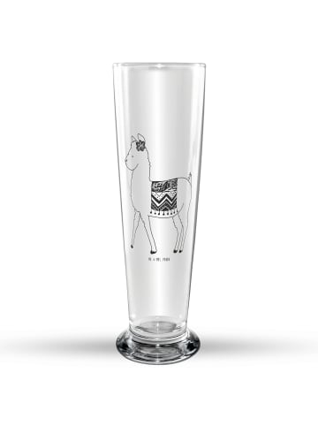 Mr. & Mrs. Panda Bierglas Alpaka Stolz ohne Spruch in Transparent