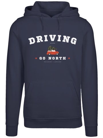 F4NT4STIC Hoodie Driving Home Weihnachten Driving Home Weihnachten in marineblau