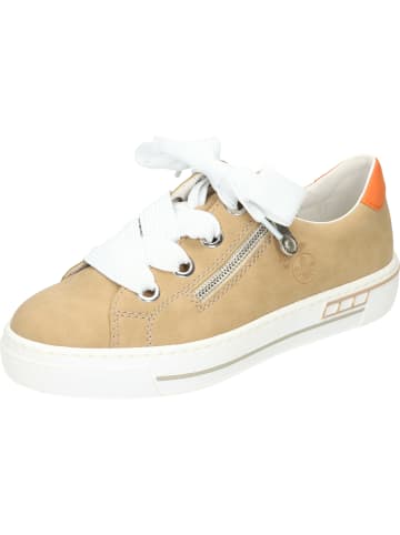 rieker Schnürschuhe in nude/orange