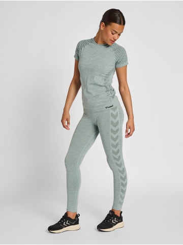 Hummel T-Shirt Raglanärmel Hmlci Damen in NORTH ATLANTIC MELANGE