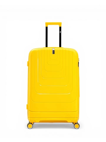 OBAGO 3 tlg. Kofferset GALINA in Gelb (95L/64L/37L)