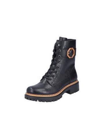rieker Schnürstiefel in schwarz