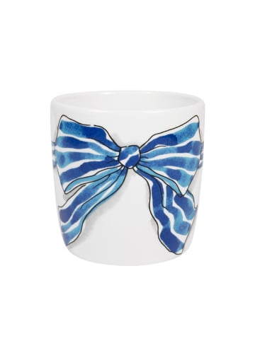 Blond Amsterdam Cappuccino-Becher Blue Bow in Blau - 500 ml