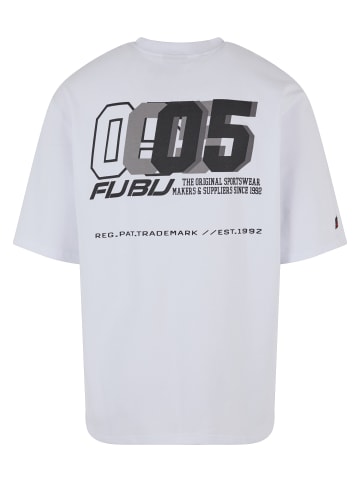 FUBU Long Sleeves in white/black