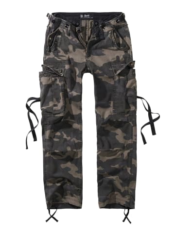 Brandit Cargo-Hosen in Grau Flecktarn