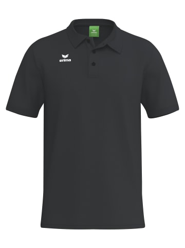 erima Erwachsene, Unisex Erwachsene Poloshirt in schwarz
