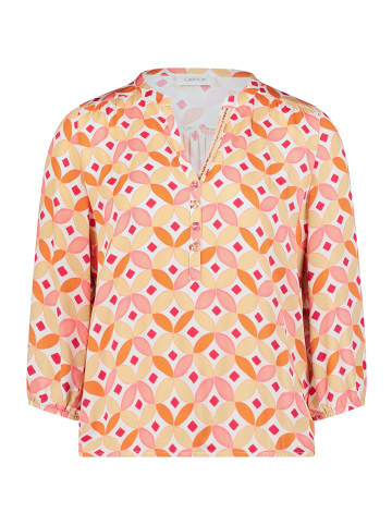 CARTOON Casual-Bluse mit Muster in Cream/Rosé