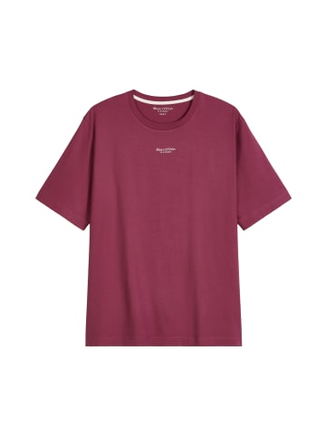 Marc O'Polo Logo-T-Shirt regular in Acai Red