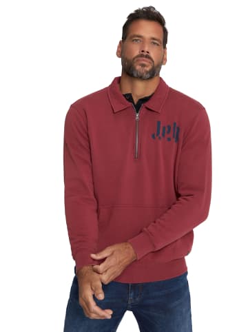 JP1880 Sweatshirt in rubinrot