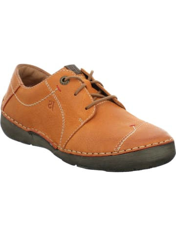 Josef Seibel Schnürschuhe in Orange