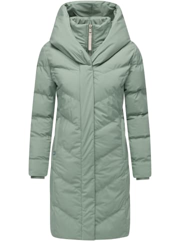 ragwear Steppmantel Natalka Soft YOUMODO in Dusty Green