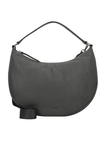 Jost Vika Schultertasche Leder 39 cm in grey