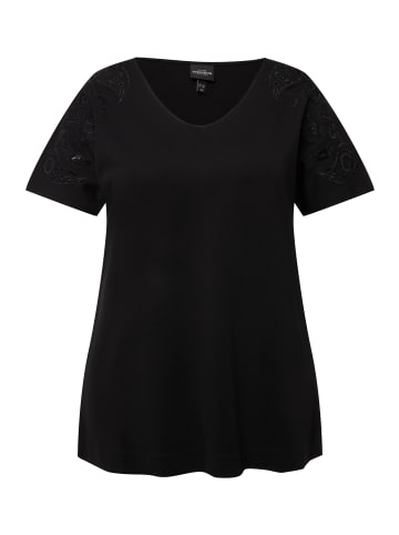 Ulla Popken Shirt in schwarz