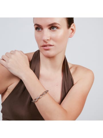 Luxenter Luxenter rhodium-plated bracelet - Hexlo