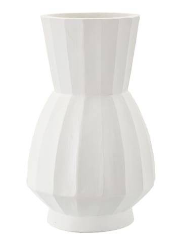 Mauro Ferretti Weiße Magnesiumvase, ø 24 x 41 cm