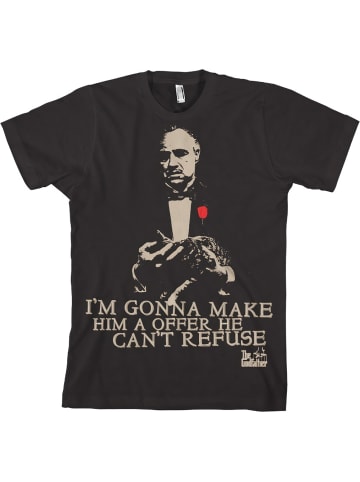 The Godfather T-Shirt "Vitos Offer Big Tall T-Shirt" in Schwarz