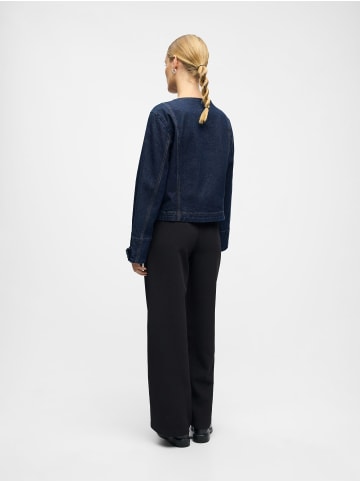 Object Jeansjacke in Dark Blue Denim