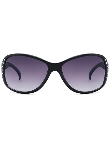 styleBREAKER Sonnenbrille in Schwarz / Grau Verlauf