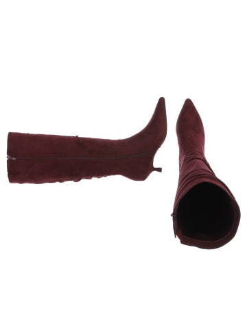 Ital-Design High Heel in Weinrot