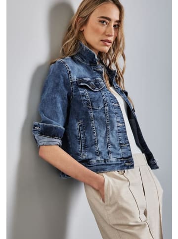Street One Jeansjacke in mid blue random