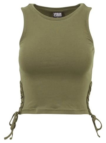 Urban Classics Tank-Tops in olive