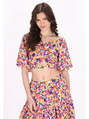 myMo Top in violet multicolor