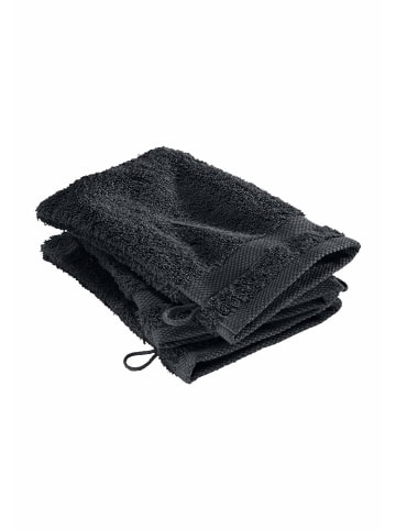 Hessnatur Waschhandschuh in schwarz