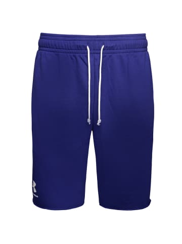 Under Armour Sportshorts Rival Terry in dunkelblau