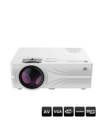 LA VAGUE LV-HD200 BUNDLE led-projektor inkl. lv-sta100fp in weiß