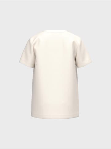 name it T-Shirt 2er-Set Kurzarm Rundhals Regular Fit Print in Weiß-Grün