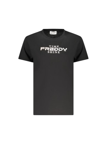 FREDDY Schwarz Damen T-Shirt aus Baumwolle