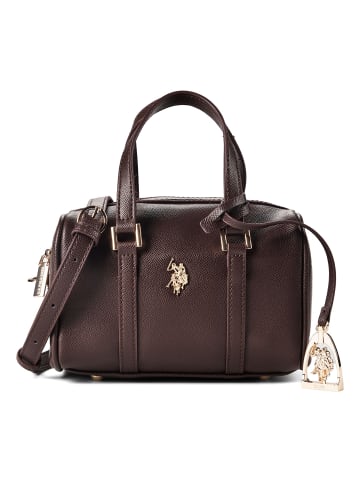 U.S. Polo Assn. Jones Handtasche S 20 cm dark brown
