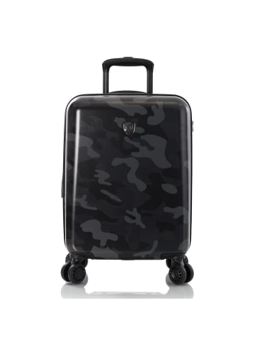 Heys Black Camo 4 Rollen Kabinentrolley S 53 cm mit Dehnfalte in camo
