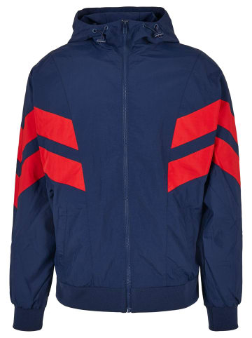 Urban Classics Trainingsjacken in darkblue/cityred