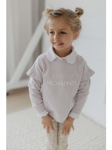 leevje Oversized Sweatshirt collect moments in lavender