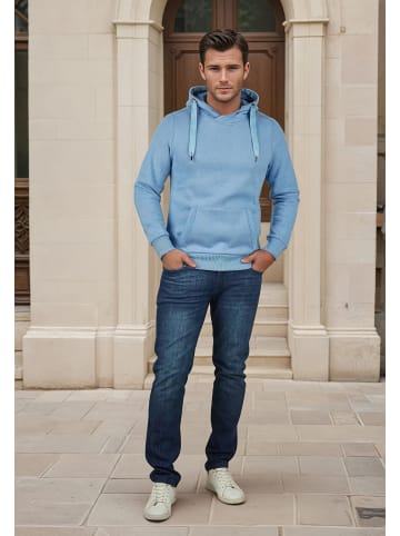 Salzhaut Hoodie HEFF HOODIE in Ice Blue