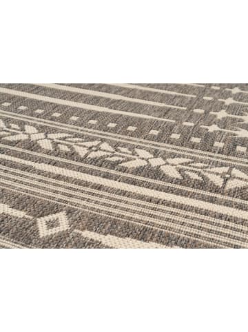 Arte Espina Kurzflor Teppich Splash 225 in braun - creme - rechteckig