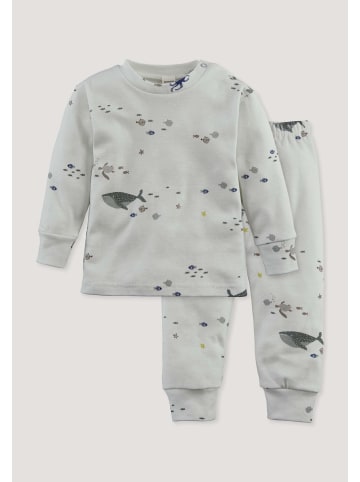 Hessnatur Schlafanzug in nebelgrau