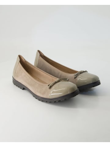 Terry Ballerinas in Beige