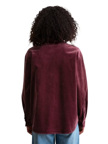 Marc O'Polo DENIM Bluse relaxed in Dark Maroon