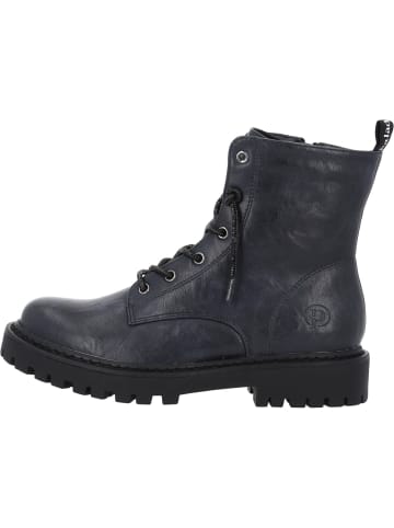 Palado Schnürstiefel Sideros Spark in Blau/Schwarz